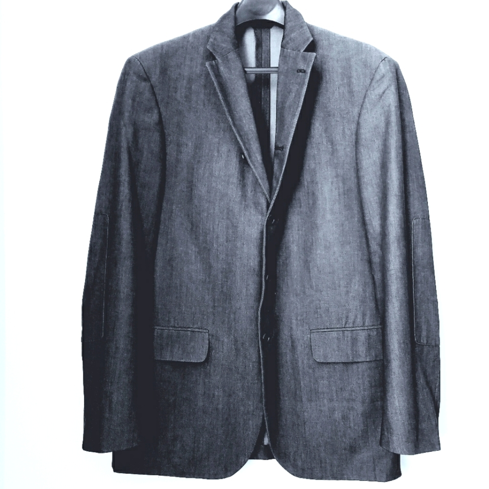 John Varvatos Collection 5 Button Notch Lapel Jacket